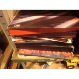 Selection of LP records including boxed sets of Glen Miller,