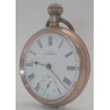 Vintage gold plated Waltham pocket watch,