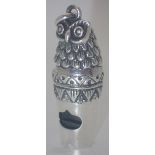 925 silver owl whistle,