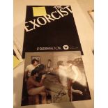 Pressbook and signed Eileen Diek photograph for The Exorcist