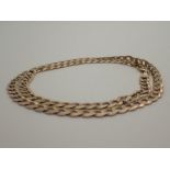 9ct gold chain 15.