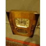 Westminster chime wall clock H: 57 cm