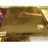 1973 Pink Floyd 12'' LP in sleeve Dark Side of the Moon A3/B3 stickers and posters no SHVL 804 in