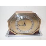 Nathan and Co Birmingham Art Deco mantel clock