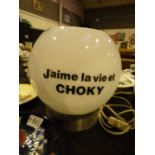 I Love Life and Choky ball lamp H: 26 cm