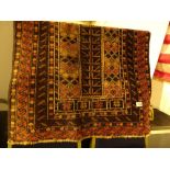 Indian wool rug 60 x 120 cm