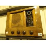 Vin6tage Bush valve radio