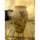 Moorcroft small modern floral Blossoms vase,