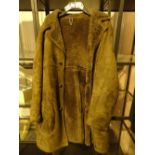 Two Baileys of Glastonbury Sheepskin coats and one other size 42