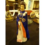 Royal Doulton HN2878 30th Anniversary of the Coronation 2 June 1855/2500 signed by Cris Griffiths