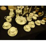 Galway ceramics tea and dinnerware in the Royal Tara pattern