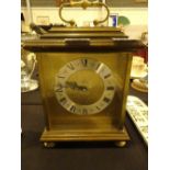 Large Junghans brass mantel clock,