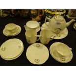 Royal Tara Claddagh pattern teaware including teapot