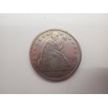 American Dollar dated 1859