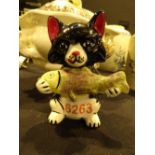 Lorna Bailey limited edition cat 1/1 Pikey H: 14 cm