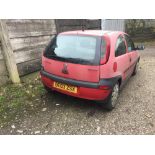 Vauxhall Corsa 03 plate DE03 ZSX approximately 89000 miles on the clock five months MOT