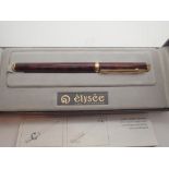 Boxed German made Elysee fountain pen