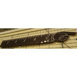 Giant wooden ruler L: 210 cm