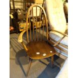 Ercol stickback armchair