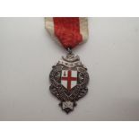 Hallmarked silver National Dancing Medal
