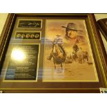 John Wayne framed and glazed limited edi