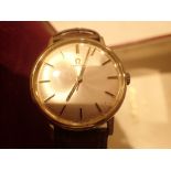 Boxed Omega gents wristwatch with paperwork CONDITION REPORT: This item is working