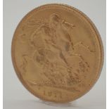 1911 George V full sovereign