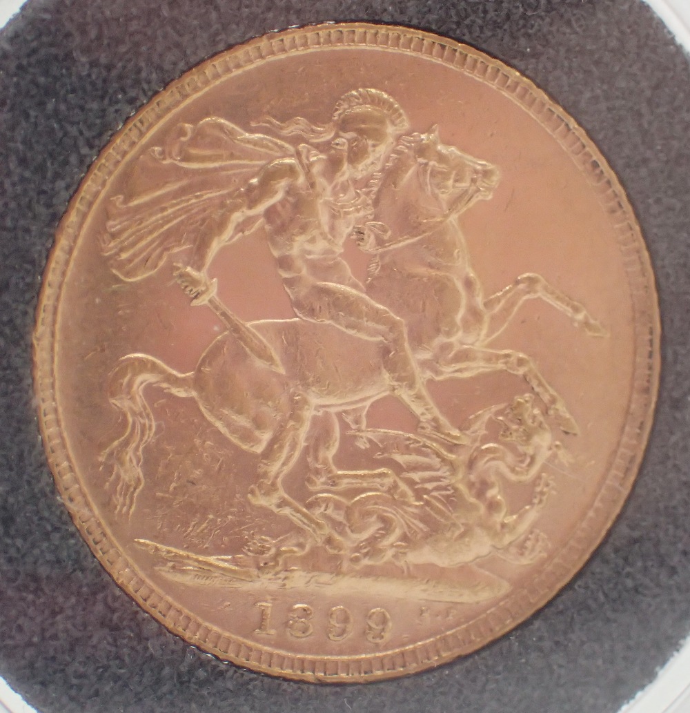 1899 Victoria full sovereign