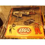 VW Lego system boxed set c1960 CONDITION REPORT: Box in reasonable order aside from
