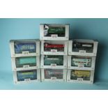 Efe 1/76 scale diecast buses and lorries lot of 10 all with original boxes various assorted (10)