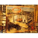 VW Lego system boxed set c1960 CONDITION REPORT: Box is in reasonable order aside