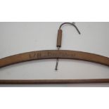 Vintage clothes hanger bearing 1.