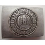 German WWII Army Gott Mit Uns belt buckle