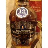 Teachers Royal Highland De Luxe blended scotch whisky 75cl CONDITION REPORT: We are