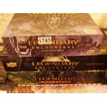 Upper Deck Legendary Encounters game with two expansion sets complete