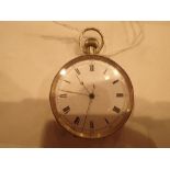9ct gold open face crown wind chronograph pocket watch 7.