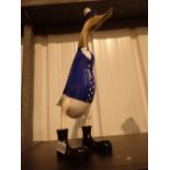 Wooden duck in sailor suit H: 52 cm