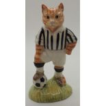 Beswick Sporting Cat boxed H: 10 cm