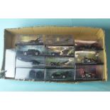 Batman diecast model vehicles lot of 12 mint in plastic case boxes (12)