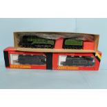 Hornby 00 gauge lot of 3 various assorted steam locmotives