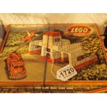 C1960s Lego system garage boxed set