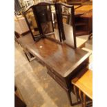 Stag Minstrel dressing table with triple mirror L: 153 cm