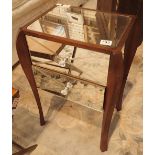 Laura Ashley mirrored bedside cabinet