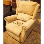 Electric riser recliner armchair in working order