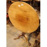 Georgian tilt top table