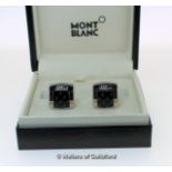 Pair of Mont Blanc cufflinks, boxed