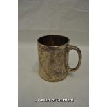*E & E Emanuel, Portsea, silver Christening mug, London 1876, 170.8g