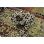 *Leopard cuddly toy, possible Steiff (Lot subject to VAT)