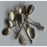 A collection of various teaspoons etc. Approx. 137