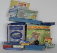 Hornby train set, carriages etc. Est. £30 - £50.